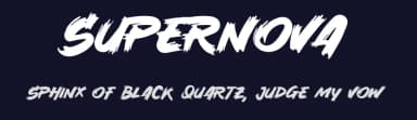 Supernova by Mocha Frappuccino — Script Handwritten Font — thumbnail 2