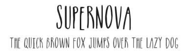 Supernova by FontPanda — Script Handwritten Font — thumbnail 1