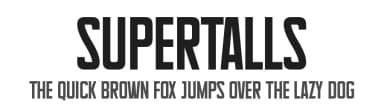 Supertalls by Hawtpixel — Sans Serif Font — thumbnail 1