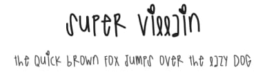 Super Villain by Des Gomez — Script Handwritten Font — thumbnail 1