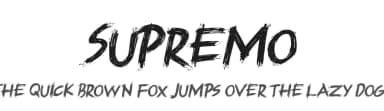 Supremo by PremiereGraphics — Script Handwritten Font — thumbnail 1