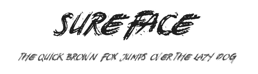 Sureface by mhdafifersya — Script Handwritten Font