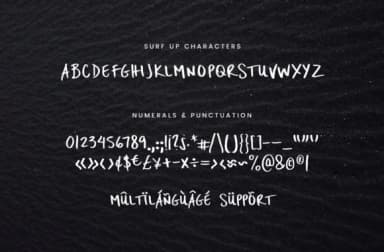 Surf Up Font by Christine Teixeira — Script Handwritten Font — thumbnail 2