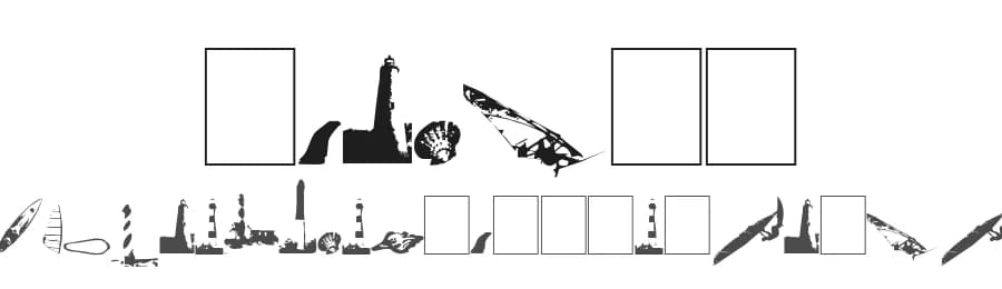 Surf Bat — Dingbats Font