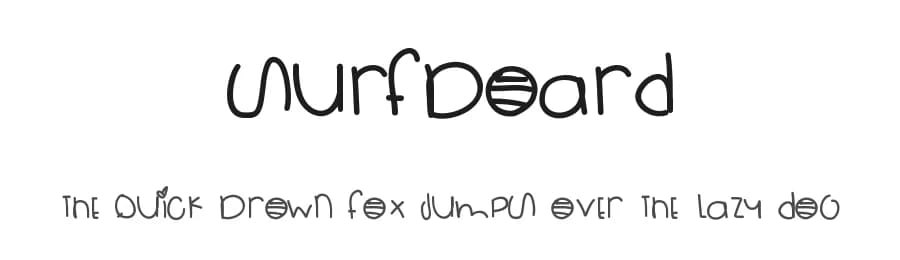 SurfBoard by Des Gomez — Script Handwritten Font