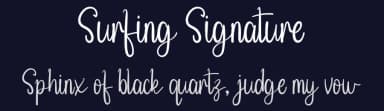 Surfing Signature by Inermedia Studio — Script Handwritten Font — thumbnail 2