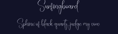 Surfingboard by Scratchones — Script Handwritten Font — thumbnail 2