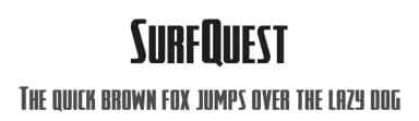 SurfQuest by Iconian Fonts — Sans Serif Font — thumbnail 1