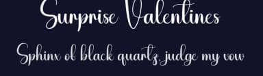 Surprise Valentines by Andi Moz — Script Handwritten Font — thumbnail 2
