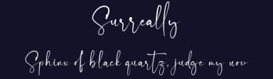 Surreally by RantautypeStudio — Script Handwritten Font — thumbnail 2