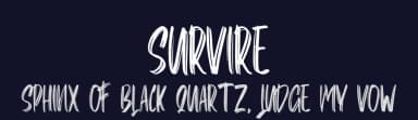 Survire by Skiiller Studio — Script Handwritten Font — thumbnail 2