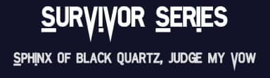 Survivor Series by Jayde Garrow — Sans Serif Font — thumbnail 2