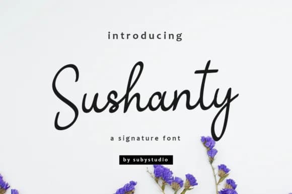 Sushanty Font by Suby Studio — Script Handwritten Font