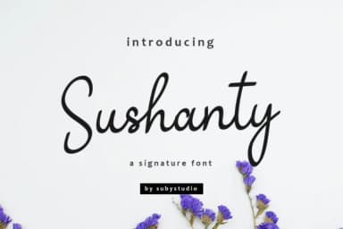 Sushanty Font by Suby Studio — Script Handwritten Font — thumbnail 1