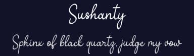 Sushanty by Suby Studio — Script Handwritten Font — thumbnail 2