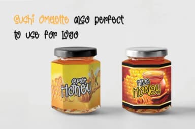 Sushi Omelette Font by lemoncraft — Script Handwritten Font — thumbnail 6