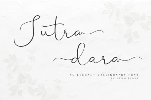 Sutra Dara Font by SayStudio — Script Handwritten Font