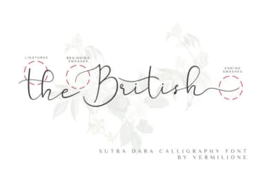 Sutra Dara Font by SayStudio — Script Handwritten Font — thumbnail 7