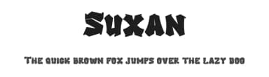 Suxan by twinletter — Script Handwritten Font — thumbnail 1