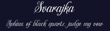 Svarajka by ilhamtaro — Script Handwritten Font — thumbnail 2