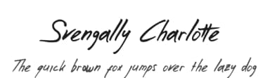 Svengally Charlotte by Ntorial Studio — Script Handwritten Font — thumbnail 1