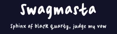 Swagmasta by FontPanda — Script Handwritten Font — thumbnail 2