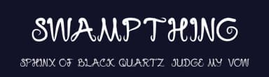 Swampthing by weknow — Script Handwritten Font — thumbnail 2