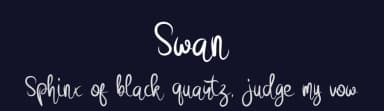 Swan by Hudzaifah Studio — Script Handwritten Font — thumbnail 2