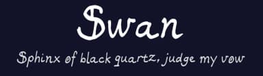 Swan by FontPanda — Script Handwritten Font — thumbnail 2