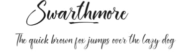 Swarthmore by NihStudio — Script Handwritten Font — thumbnail 1