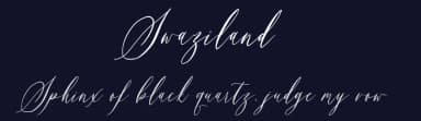 Swaziland by Get Studio — Script Handwritten Font — thumbnail 2