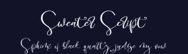 Sweater Script by Noftanti Studio — Script Handwritten Font — thumbnail 2