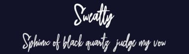 Sweatty by StudioAKTYPE — Script Handwritten Font — thumbnail 2