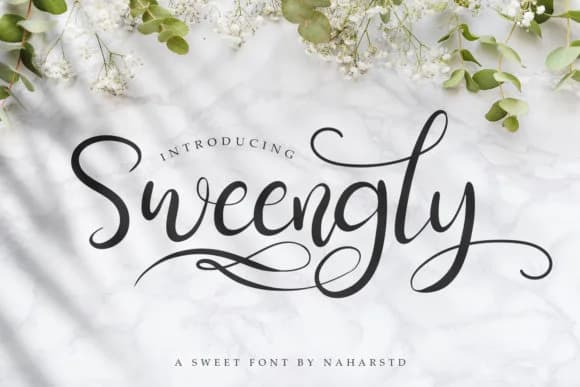 Sweengly Font by Naharstd — Script Handwritten Font