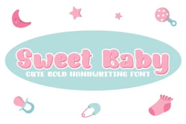 Sweet Baby Font by Royaltype — Script Handwritten Font — thumbnail 1