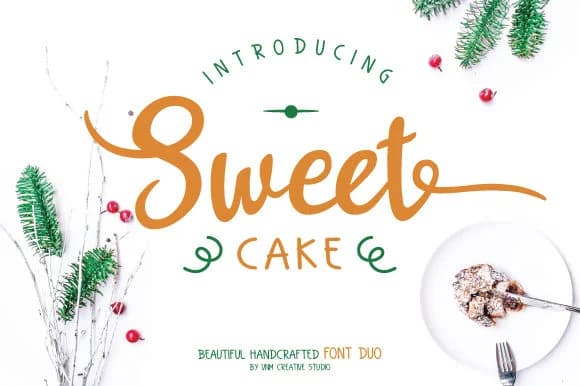 Sweet Cake Font by VNM Creative Studio — Script Handwritten Font