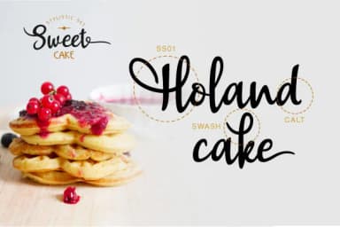 Sweet Cake Font by VNM Creative Studio — Script Handwritten Font — thumbnail 7