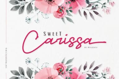 Sweet Carissa Font by Mas Anis — Script Handwritten Font — thumbnail 1