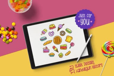 Sweet Dessert Font by herbanuts — Script Handwritten Font — thumbnail 9