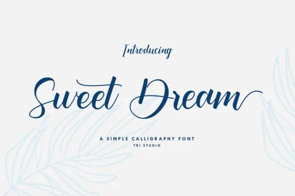 Sweet Dream Font by 78soeef Design — Script Handwritten Font