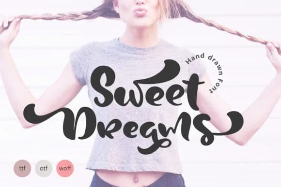 Sweet Dreams Font by Happy Letters — Script Handwritten Font
