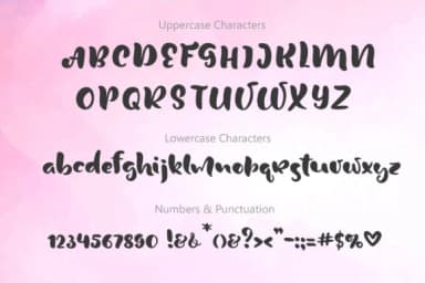 Sweet Dreams Font by Happy Letters — Script Handwritten Font — thumbnail 4