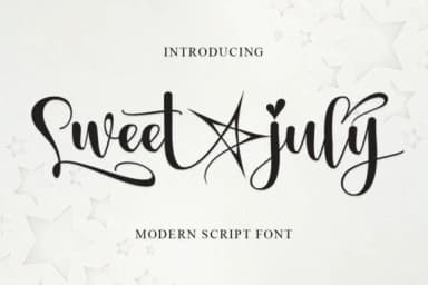 Sweet July Font by Ws Studio — Script Handwritten Font — thumbnail 1
