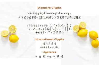 Sweet Lemonade Font by Damarletter — Script Handwritten Font — thumbnail 4