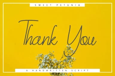 Sweet Petunia Font by Rustype — Script Handwritten Font — thumbnail 8