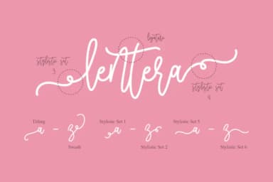 Sweet Youth Font by Letteratom — Script Handwritten Font — thumbnail 4