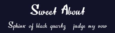 Sweet About by Intellecta Design — Script Handwritten Font — thumbnail 2