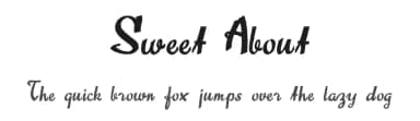 Sweet About by Intellecta Design — Script Handwritten Font — thumbnail 1