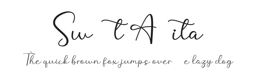 Sweet Allita by AEN Creative Studio — Script Handwritten Font