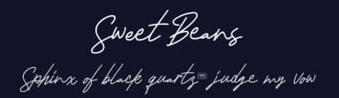Sweet Beans by Typefactoryco — Script Handwritten Font — thumbnail 2
